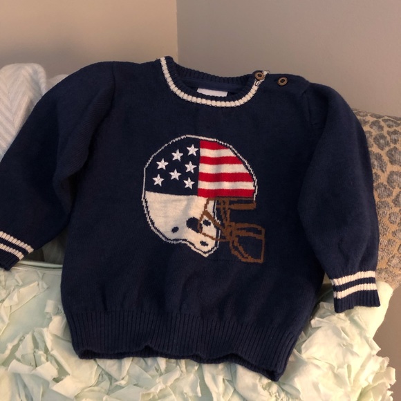 Baby Gear Other - BABY FOOTBALL SWEATER🏈 9MONTHS.  ...NEW